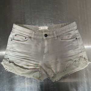 FREE PEOPLE DENIM SHORTS